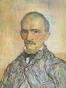 Vincent Van Gogh Portrait of Trabuc,an Attendant at Saint-Paul Hospital (nn04) oil painting reproduction